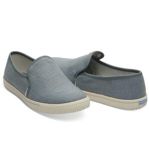 Toms Heritage Canvas Clement Slip-On in Pebble Grey